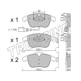Bremsbeläge 691.1 von TRUSTING günstig für 103,67 € online kaufen