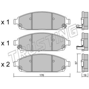 Bremsbeläge 735.0 von TRUSTING günstig für 113,34 € online kaufen
