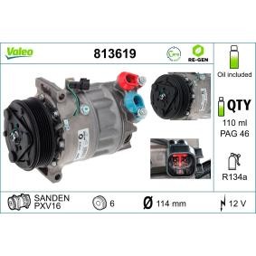 Klimakompressor 813619 von VALEO günstig für 347,27 € online kaufen