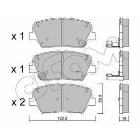 Bremsbeläge 822-1026-0 von CIFAM günstig für 82,43 € online kaufen