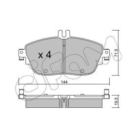 Bremsbeläge 822-965-0 von CIFAM günstig für 83,77 € online kaufen