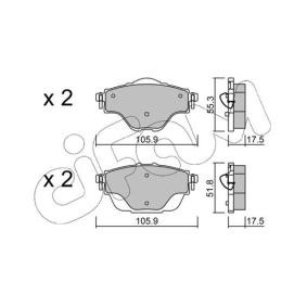 Bremsbeläge 822-988-0 von CIFAM günstig für 71,90 € online kaufen