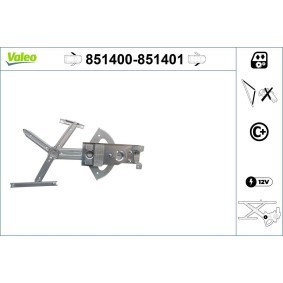 Fensterheber 851400 von VALEO günstig für 113,00 € online kaufen