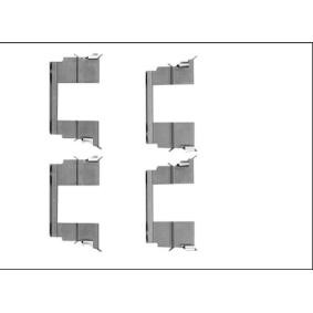 Zubehörsatz, Scheibenbremsbelag 8DZ 355 205-601 von HELLA günstig für 18,53 € online kaufen