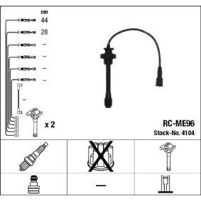 Zündkabel von NGK für LANCER V Station Wagon (CB_W, CD_W) günstig online kaufen