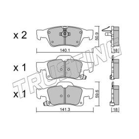 Bremsbeläge 943.0 von TRUSTING günstig für 91,36 € online kaufen