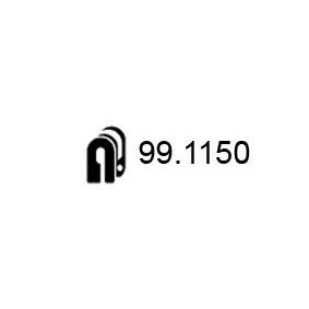 Compre Suporte, sistema de escape da ASSO 99.1150 a um preço baixo por 38,00 €