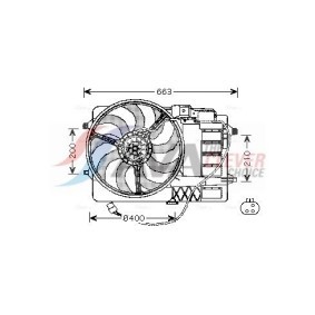 ABARTH Klimakondensator von AVA COOLING SYSTEMS