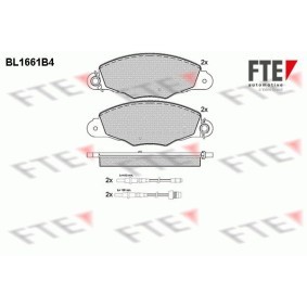 Bremsbeläge BL1661B4 von FTE günstig für 80,06 € online kaufen