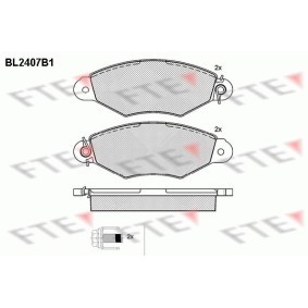 Bremsbeläge BL2407B1 von FTE günstig für 30,80 € online kaufen