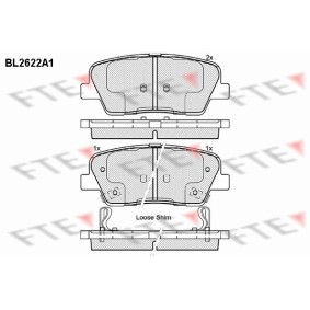 Bremsbeläge BL2622A1 von FTE günstig für 36,44 € online kaufen