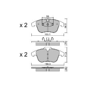 Acquista Kit pastiglie freni da AISIN BPFO-1003 a buon mercato per soli 41,75 €