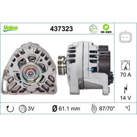 Kjøp Dynamo av VALEO 437323 til den lave prisen 2494,41 NOK