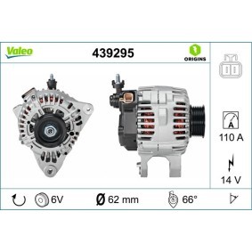 Lichtmaschine 439295 von VALEO günstig für 282,84 € online kaufen