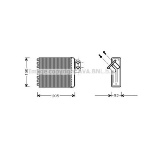 Achetez des Radiateur de chauffage PRASCO CR6053 à prix pour 1060,46 €