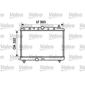 Kühler, Motorkühlung 734290 von VALEO günstig für 428,30 € online kaufen