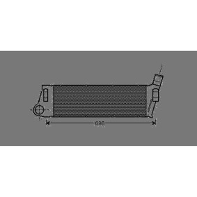 Ladeluftkühler DCA1047 von DIEDERICHS günstig für 197,23 € online kaufen