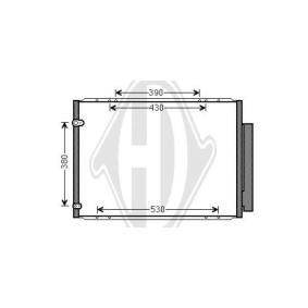 Comprar Condensador, aire acondicionado de DIEDERICHS DCC1417 a bajo precio de 57,52 €
