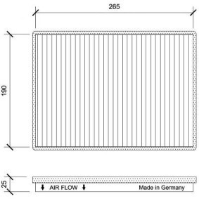 Innenraumfilter DCI1250 von DIEDERICHS günstig für 26,61 € online kaufen