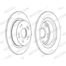 Bremsscheibe DDF1776C von FERODO günstig für 32,51 € online kaufen