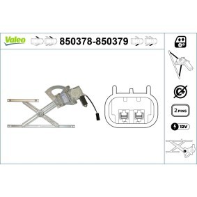 Comprar Elevalunas de VALEO 850378 a bajo precio de 131,52 €