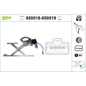 Comprar Elevalunas de VALEO 850518 a bajo precio de 299,56 €