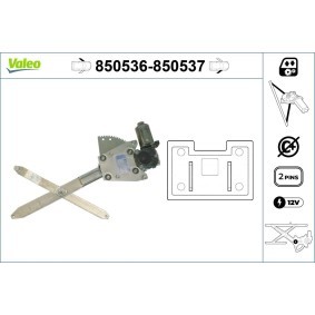 Fensterheber 850536 von VALEO günstig für 57,33 € online kaufen