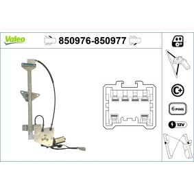 Fensterheber 850976 von VALEO günstig für 225,46 € online kaufen