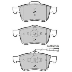 Bremsbeläge FBP-1935 von FREMAX günstig für 28,37 € online kaufen