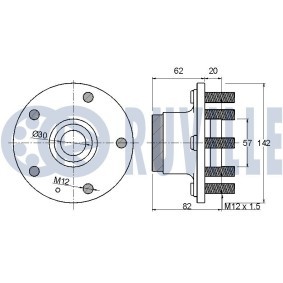 Zahnriemensatz 5549670 von RUVILLE günstig für 86,66 € online kaufen
