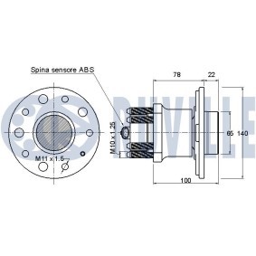 Generatorfreilauf 55627 von RUVILLE günstig für 30,67 € online kaufen