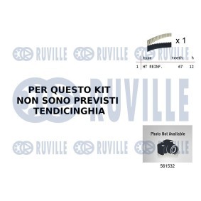 Umlenkrolle, Zahnriemen 59505 von RUVILLE günstig für 24,22 € online kaufen