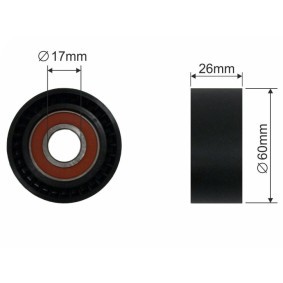 Comprar Polea tensora, correa poli V de FAST FT44535 a bajo precio de 15,65 €