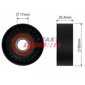 Spannrolle, Keilrippenriemen FT44536 von FAST günstig für 16,72 € online kaufen
