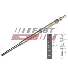 Osta Hehkutulppa FAST:llä FT82706 edullisesti hintaan 11,12 €