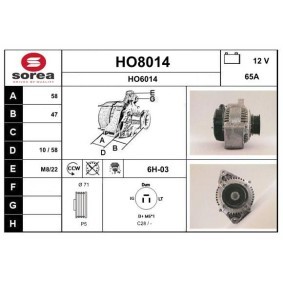 Lichtmaschine für HONDA von SNRA