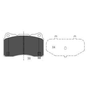 Köp Bromsbelägg av KAVO PARTS KBP-8021 till det låga priset 409,89 kr