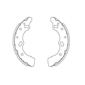 Bremsbackensatz KBS-5406 von KAVO PARTS günstig für 12,24 € online kaufen