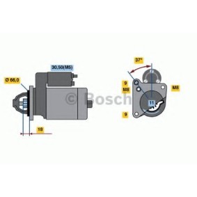 Anlasser 0 986 021 651 von BOSCH günstig für 105,16 € online kaufen