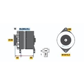 Lichtmaschine 0 986 034 281 von BOSCH günstig für 145,26 € online kaufen