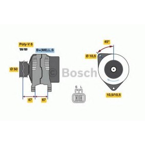 Lichtmaschine 0 986 080 210 von BOSCH günstig für 253,07 € online kaufen