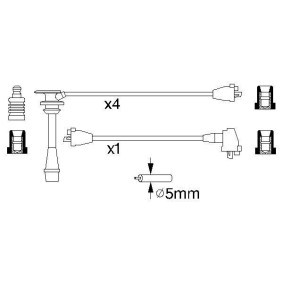 Zündleitungssatz 0 986 356 950 von BOSCH günstig für 116,80 € online kaufen
