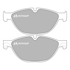 Achetez des Plaquettes de frein MOTAQUIP LVXL1666 à prix pour 73,47 €