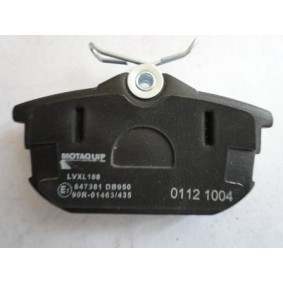Achetez des Plaquettes de frein MOTAQUIP LVXL188 à prix pour 30,02 €