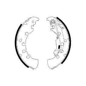 Bremsbackensatz 0 986 487 716 von BOSCH günstig für 24,50 € online kaufen