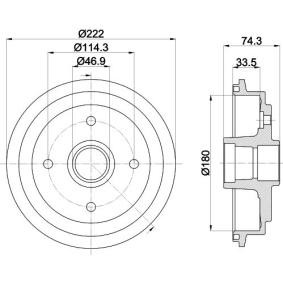 Bremstrommel MBD160 von MINTEX günstig für 83,22 € online kaufen