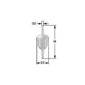 Acquista Filtro carburante da CLEAN FILTER MBNA 006 a buon mercato per soli 3,13 €