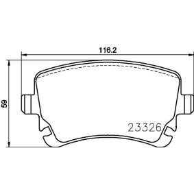 Bremsbeläge für BENTLEY von MINTEX