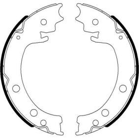Bremsbackensatz, Feststellbremse für SUZUKI von MINTEX