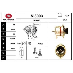 Køb Generator af SNRA NI8093 til den lave pris 2125,37 DKK